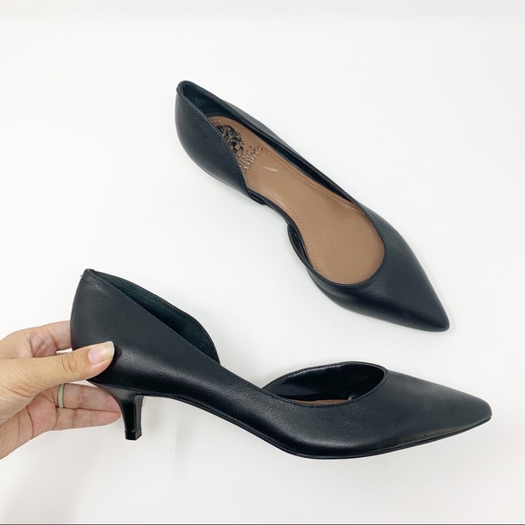 Vince Camuto Shoes - Vince Camuto VP-Nyland Leather Upper Low Pumps 9